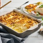 Gratin  Dauphinois ( Gratinado de patatas a la Delfinesa).