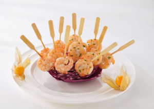 Piruletas de Langostinos