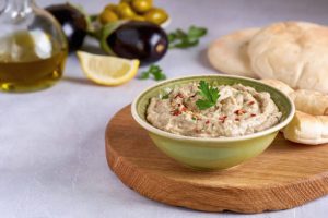 Babá Ganoush  ( Paté de Berenjena,  Receta Libanesa )