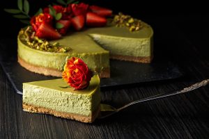 Cheesecake de Pistacho