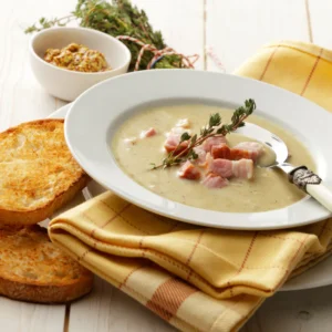 Mosterdsoep ( Sopa de Mostaza, Receta Holandesa)