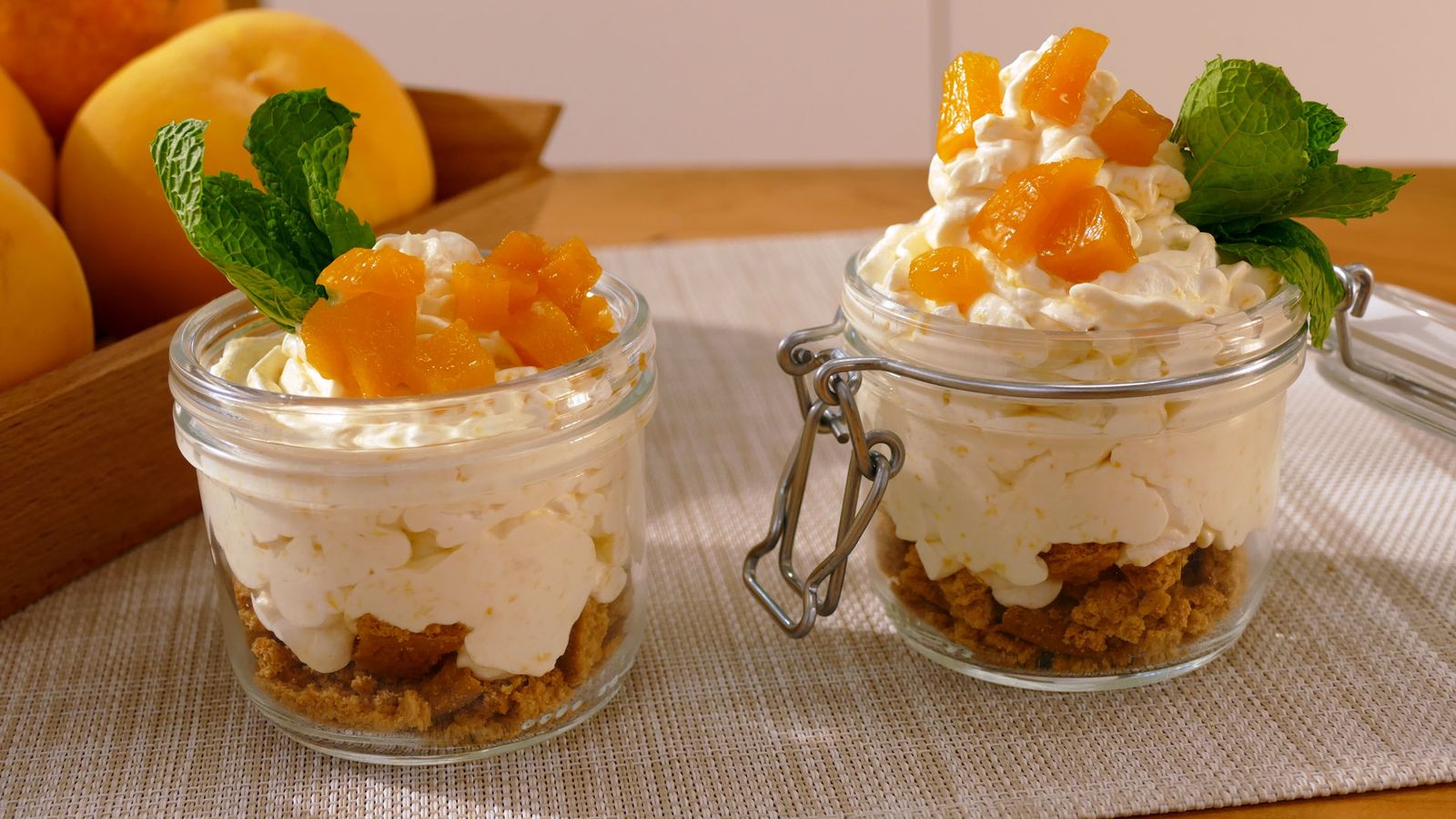 Mousse de Melocotón