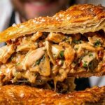 Chicken  Pie :  ( Pastel Británico de Pollo y Champiñones)
