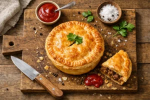 Meat Pie  ( Pastel de Carne Australiano)