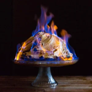 Tarta Baked Alaska  ( Receta de Nueva York, EEUU )